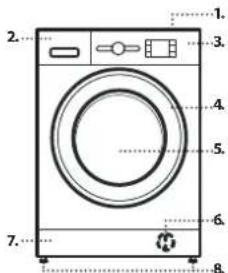 WHIRLPOOL FFB 8489 BV EE - PROGRAMOVERSIGT - 1