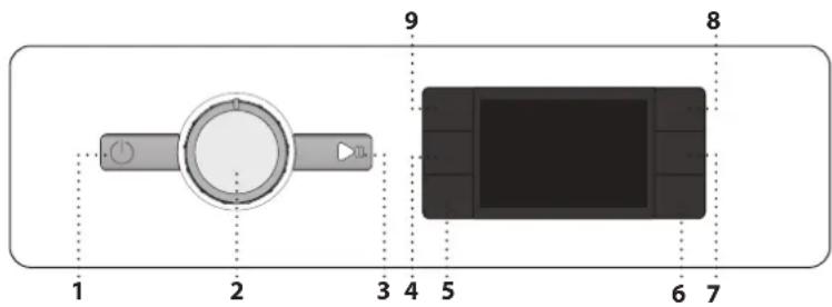 WHIRLPOOL FFB 8489 BV EE - NÄYTÖN MERKKIVALOT - 1