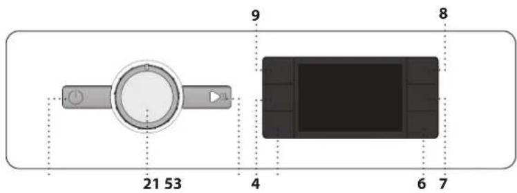 WHIRLPOOL FFB 8489 BV EE - OVLÁDACÍ PANEL - 1