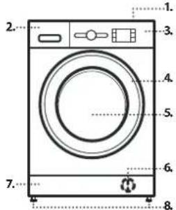 WHIRLPOOL FFB 8489 BV EE - DESCRIPTION DU PRODUIT - 1