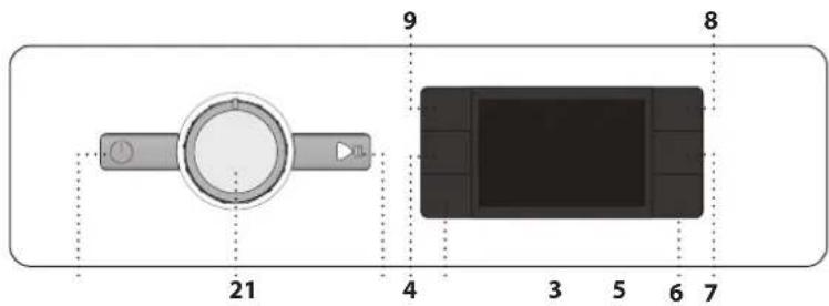 WHIRLPOOL FFB 8489 BV EE - DISPLAY INDIKATORER - 1