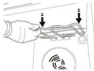 WHIRLPOOL AKZ9 7891 IX - LOWER THE TOP HEATING ELEMENT - 3