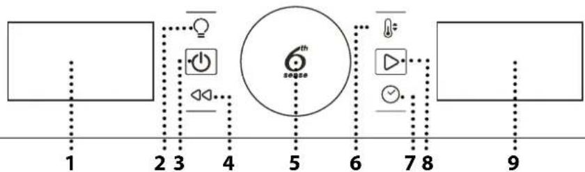 WHIRLPOOL AKZ9 7891 IX - PANNELLO COMANDI - 1