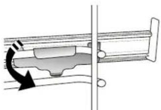 WHIRLPOOL AKZ9 7891 IX - FITTING THE SLIDING RUNNERS (IF PRESENT) Remove the shelf guides from the oven and remove the protective plastic from the sliding runners. - 2