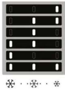 WHIRLPOOL ART 364 62 - Diode-lys tent Angi temperatur - 1