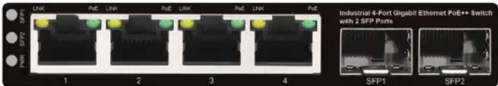 Intellinet 508995 - Panel frontal - 1