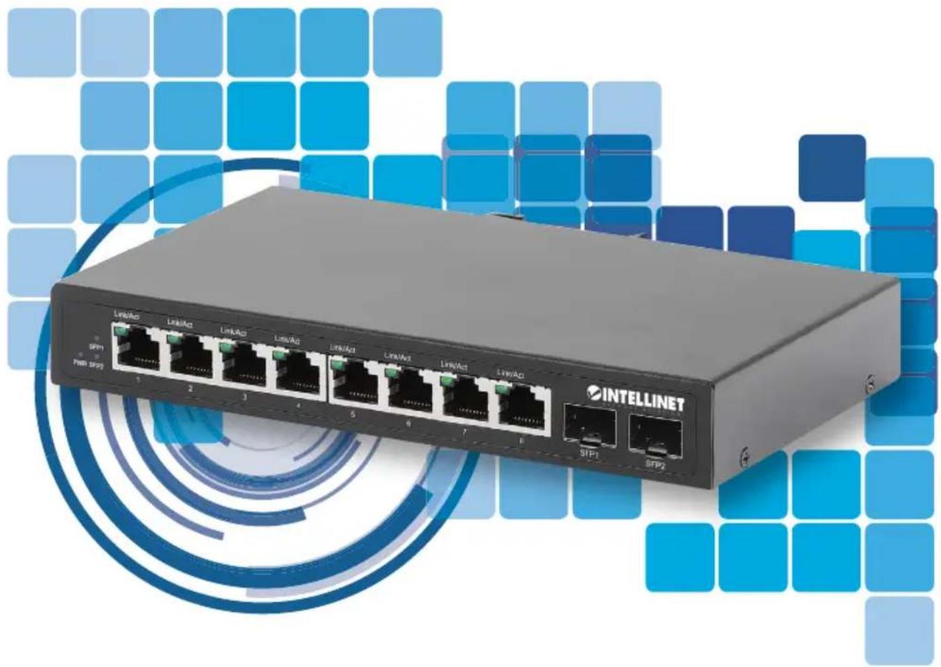 Intellinet 508827 - with 2 SFP Ports Instructions - 2