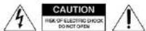 Ferguson Regent DVD D-1000k karaoke - Markings and signs applied to the receiver - 1