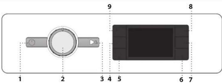 WHIRLPOOL FFB 7469 BV EE - КОНТРОЛЕН ПАНЕЛ - 2
