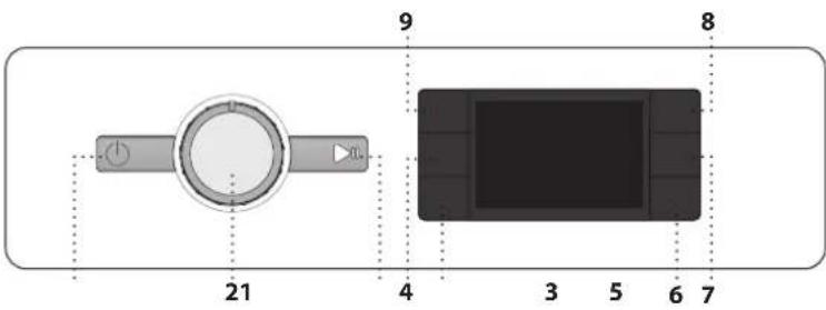 WHIRLPOOL FFB 7469 BV EE - DISPLEJA INDIKATORI - 1
