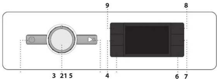 WHIRLPOOL FFB 7469 BV EE - DISPLAYINDIKERINGAR - 1