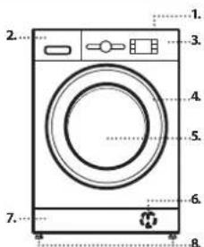 WHIRLPOOL FFB 8489 WV EE - PRODUKT BESKRIVELSE - 1