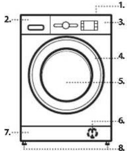 WHIRLPOOL FFB 8489 WV EE - DESCRIPTION DU PRODUIT - 1