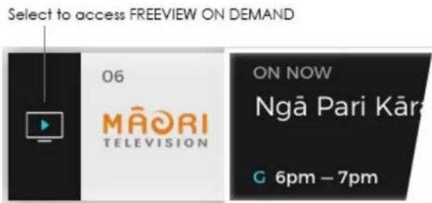 Aconatic 55US100AN - การเปิด Freeview On Demand - 1