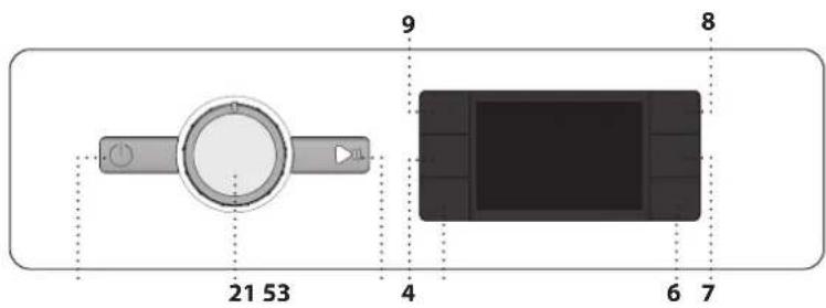 WHIRLPOOL FFB 9489 WV EE - OVLÁDACÍ PANEL - 1