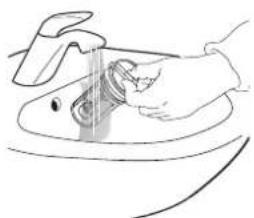 WHIRLPOOL FFB 9489 WV EE - NETTOYAGE DES FILTRES EN MAILLE SITUÉS DANS LE TUYAU D'ARRIVÉE D'EAU - 10