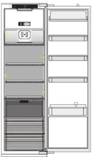 HOTPOINT S 12 A1 D/HA 2 - Хранение свежих продуктов и напитков - 1