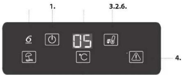WHIRLPOOL SW8 AM2C XRL 2 - JUHTPANEEL - 1