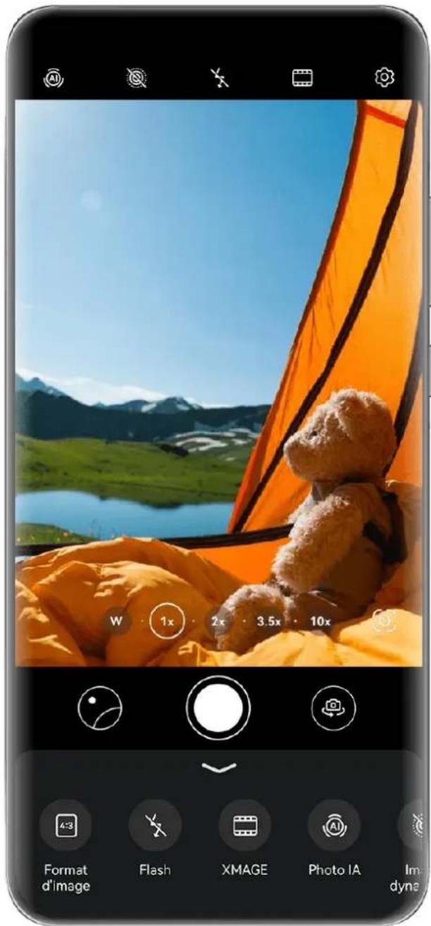 HUAWEI PURA 70 PRO - Prendre des photos ou des vidéos d'une seule main - 1