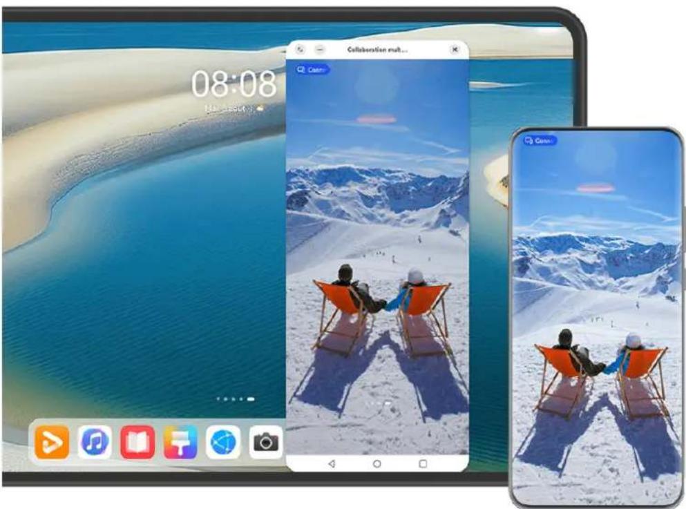 HUAWEI PURA 70 PRO - Collaboration multi-écrans entre votre téléphone et votre tablette - 1