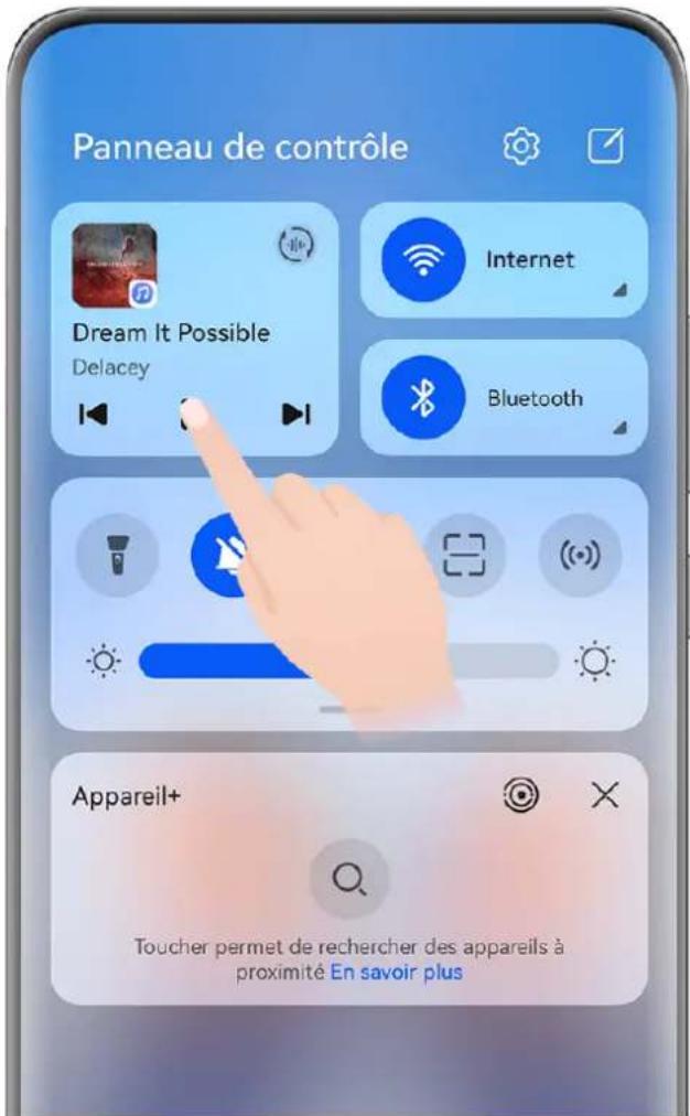 HUAWEI PURA 70 PRO - Utilisez Contrôleur média - 1