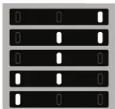 HOTPOINT HAC18D011C2 - Leds branden Ingestelde temperatuur - 1