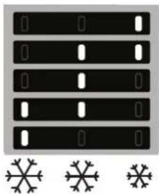 HOTPOINT HAC18D011C2 - TEMPERATURA DEI COMPARTI CONGELATORE E FRIGORIFERO - 1