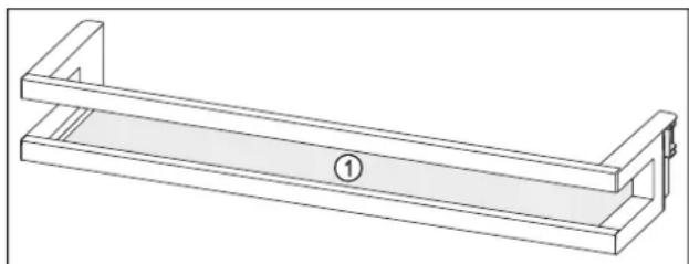 LIEBHERR KGNsf 57Va03 - Balconnets de contre-porte - 1