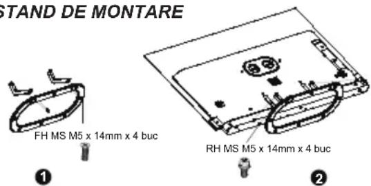 HAIER H55C900UX - SUPPORT ŞI MONTAJ PE PERETE - 1