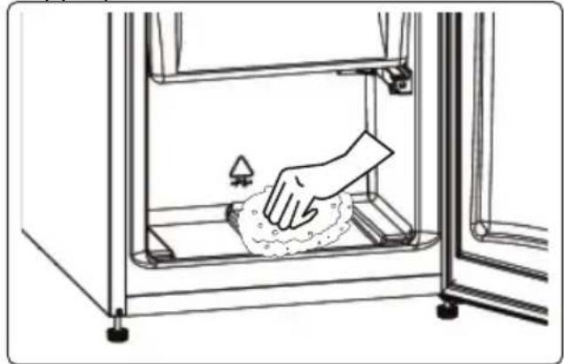 INDESIT INC 872E - Processo di sbrinamento del freezer - 1