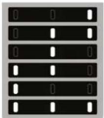 WHIRLPOOL ARG 184702 - LEDs branden Temperatuur instellen - 1