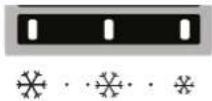 WHIRLPOOL ARG 184702 - LEDs branden Temperatuur instellen - 3