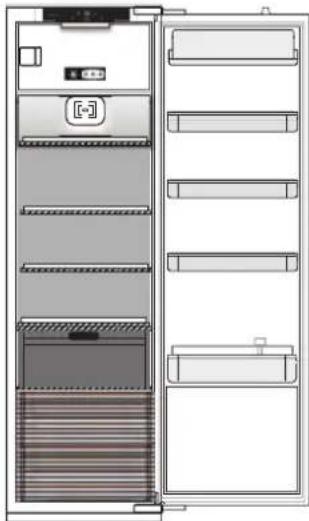 WHIRLPOOL ARG 184702 - LEDs branden Temperatuur instellen - 4