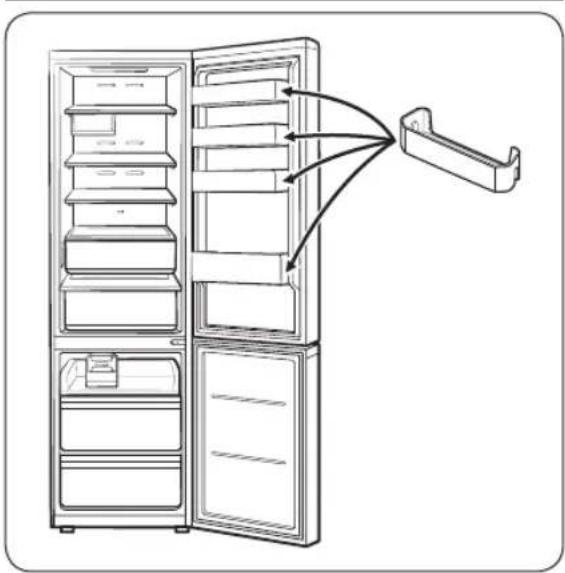 SAMSUNG RB53DG703DS9 - Stegvis installation - 2