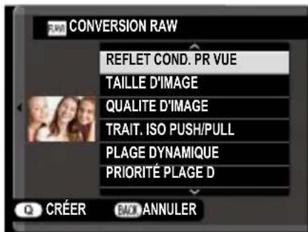 FUJIFILM X-T50 - Enregistrement de photos RAW dans un autre format - 1