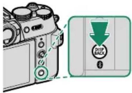 FUJIFILM X-T50 - La touche DISP/BACK - 1