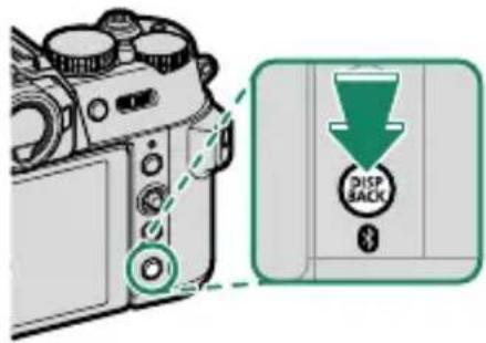 FUJIFILM X-T50 - Le bouton DISP/BACK - 1