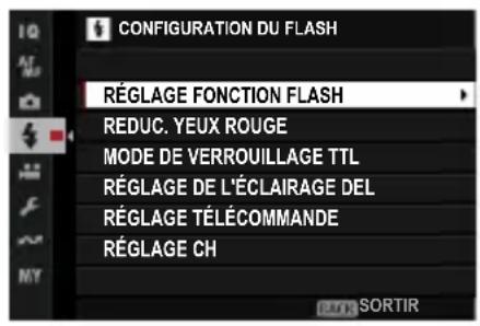 FUJIFILM X-T50 - CONFIGURATION DU FLASH (photos) - 1