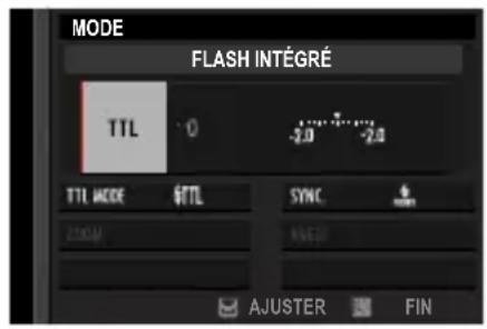 FUJIFILM X-T50 - RÉGLAGE FONCTION FLASH - 1