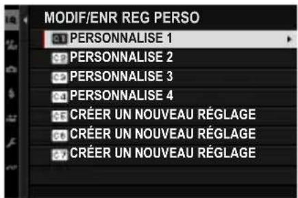 FUJIFILM X-T50 - Copie des paramètres personalisés - 2
