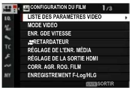 FUJIFILM X-T50 - Enregistrement video - 1
