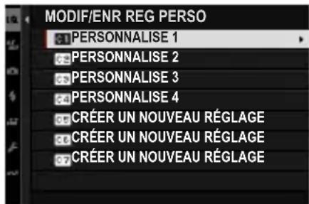 FUJIFILM X-T50 - Suppression des paramètres personalisés - 2