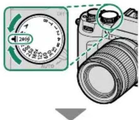 FUJIFILM X-T50 - Mode S : AE avec priorité à la vitesse - 3