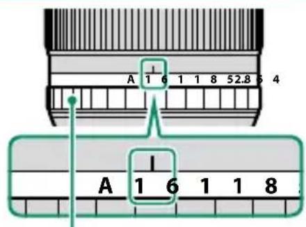 FUJIFILM X-T50 - Objectifs dotés d'une bague des ouvertures - 1