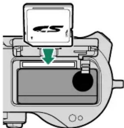 FUJIFILM X-T50 - Insérez la carte mémoire. - 1