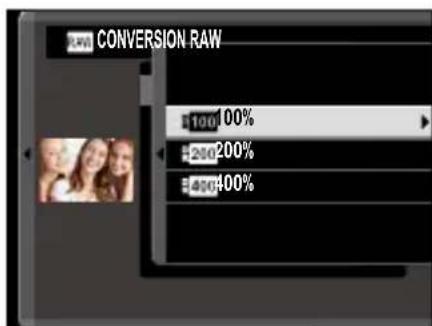 FUJIFILM X-T50 - Enregistrement de photos RAW dans un autre format - 2