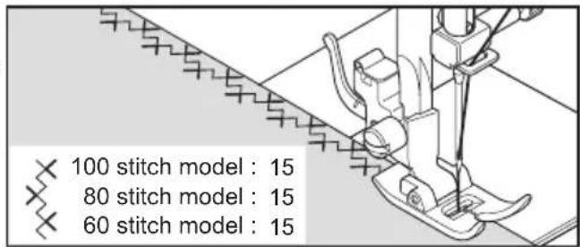 SINGER C5300 - DOUBLE OVERLOCK STITCH - 1