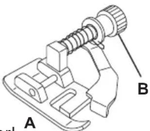 SINGER C5300 - Prensatelas para Dobladillo Invisible - 1