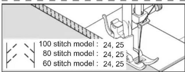 SINGER C5300 - SLANT PIN STITCH - 1