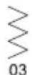 SINGER C5300 - Overcasting Foot Pied Point Surjet Prensatelas Para Sobrehilar - 2